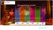 Just Dance 2022 coach selection screen (camera)
