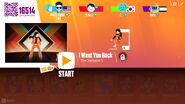 Just Dance Now coach selection screen (updated, computer)