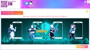 Just Dance Now coach selection screen (computer)
