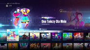 Ona tańczy dla mnie on the Just Dance 2016 menu