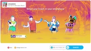 Just Dance 2022 coach selection screen