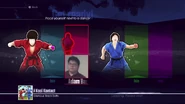 Just Dance 2017 coach selection screen