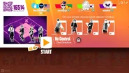 Just Dance Now coach selection screen (2017 update, computer)