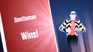 Gentleman wins!