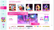 You Spin Me Round (Like a Record) on the Just Dance 2020 menu