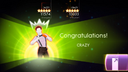 Just Dance 4 scoring screen