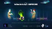 Just Dance 2015 coach selection screen