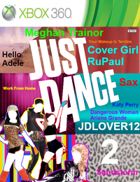 Just Dance JDLOVER12 2 Xbox360 Game Cover