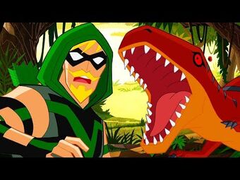 Green Arrow, Justice League Action Wiki