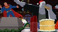Grundy swipes to reject Superman
