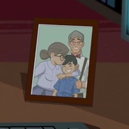 The Kent family with a young Clark