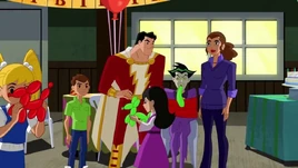 Shazam finds that Joker is a real gas at parties