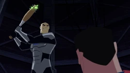 Luthor is about to enrol Superman in a kryptonite club