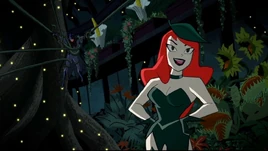 Poison Ivy is engaged but Batman still hangs around