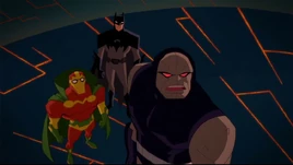 Darkseid should not look away when slippery Mr. Miracle is around