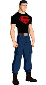 Superboy con su Traje de la Primera Temporada