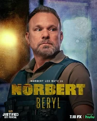 Poster giving character's name as "Norbert Beryl"