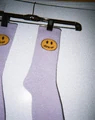 mascot socks - lavender $12