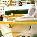 Justin Bieber on a yacht in Miami Beach 2014