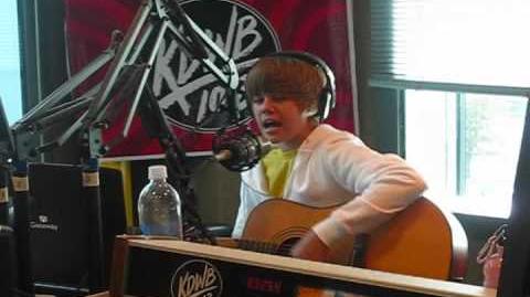 Justin Bieber at KDWB