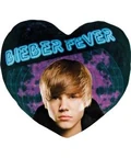 Justin Bieber Heart Pillow
