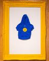 mascot dawg hoodie - royal blue $68