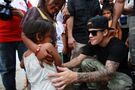 Bieber in Tacloban City