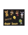 drew crew sticker sheet $12