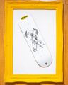 spot skate deck - white $60