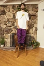 secret sweatpants - purple $148