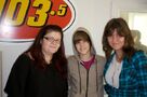 Justin with fans Z103.5