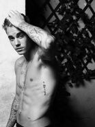 Karl Lagerfeld, Justin Bieber photoshoot