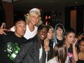 School Gyrls crew with Justin