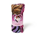 Justin Bieber Zebra Print Fleece Throw Blanket $30.00
