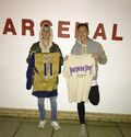 Justin Bieber and Ozil