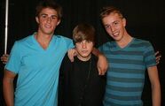 Justin Bieber at Meet & Greet in Toronto 2010