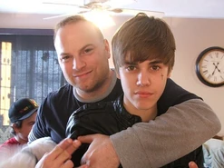 Cross drawn with a marker under eye, 2010