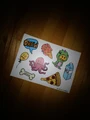 drew house sticker sheet $12