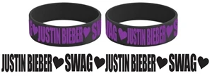 Justin Bieber SWAG Wristband $5.00