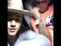Justin Bieber & Riff Raff listening to Bankroll