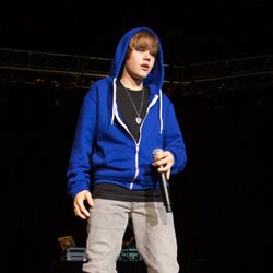 Justin bieber blue hoodie clearance