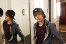 Justin Bieber visits AOL Music's New York office