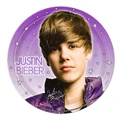 Justin Bieber 7″ Plates $2.99