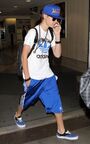 Justin Bieber at LAX Airport July 2011