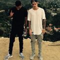 Justin Bieber with Lil Za March 2015