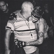 justinbieber "Nothing like a grandfathers love" via Instagram