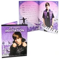 Justin Bieber VIP Party Invitations $3.99