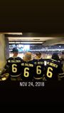 Justin Bieber and Hailey Baldwin at hockey game