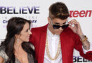 Pattie Mallette and Justin Bieber Believe premiere