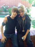 Bieber with Mandy Rain 2009